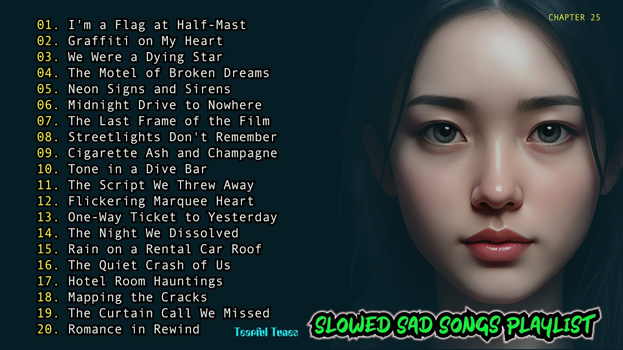 I'm a Flag at Half Mast - Best Slowed Songs Playlist for When You're Sad