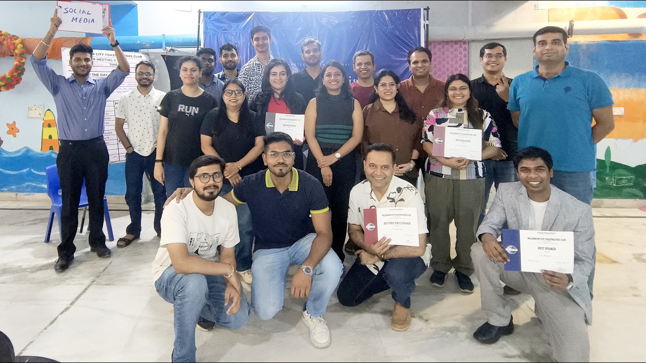 Millennium City Toastmasters #675 | Social Media 📱 | Speeches, Table Topics & Evaluations