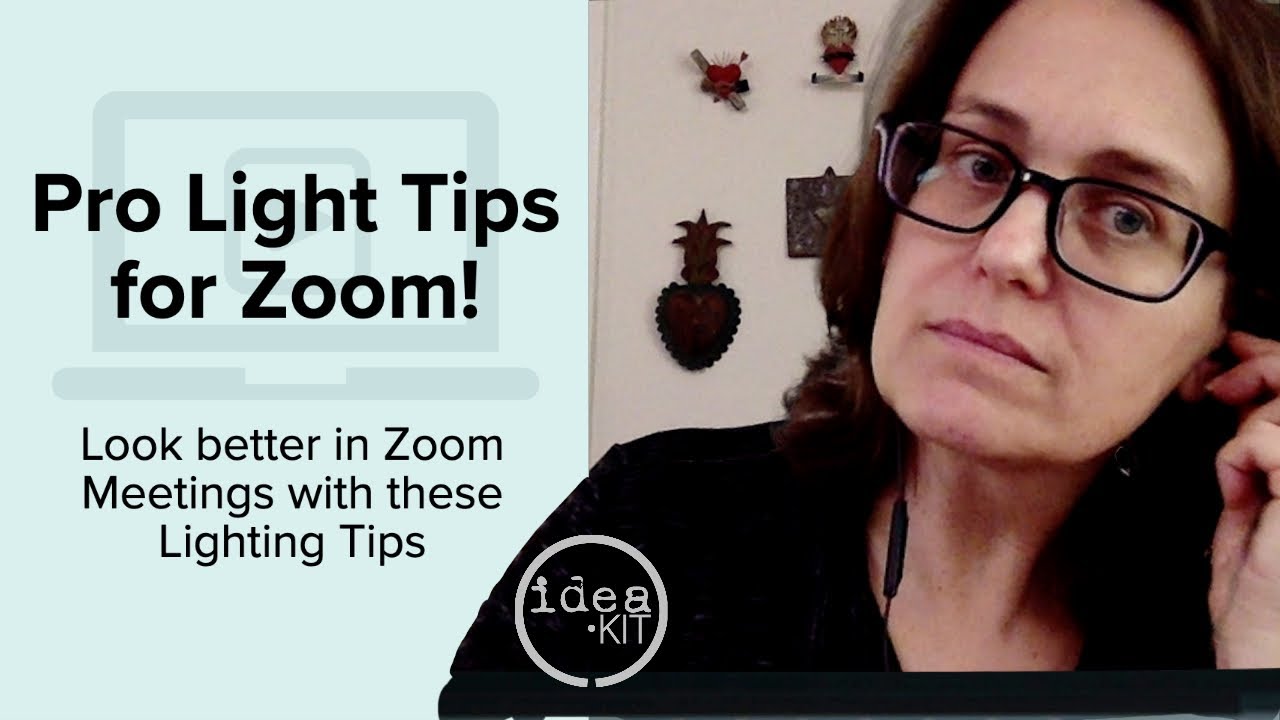 Easy Lighting Tips to Make You Look better in Zoom Meetings - YouTube