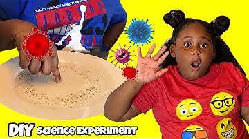 Pepper and soap science experiment for kids | easy DIY Activity with Chanel Family Fun tv