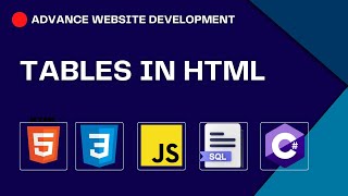 Mastering Tables in HTML