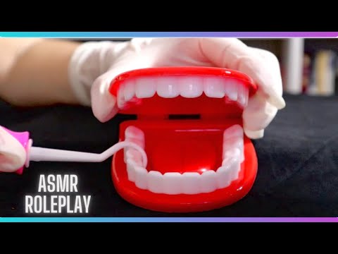 ASMR ROLEPLAY: DENTISTA | Sons relaxantes e arrepiantes 🦷