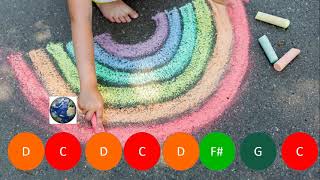 What a Wonderful World (Louis Armstrong) Boomwhacker Play Along