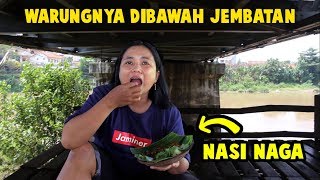 Ngeri!! Makan Sego Nogo Pas Di Bawah Jembatan Pinggir Kali, Kuliner Kediri