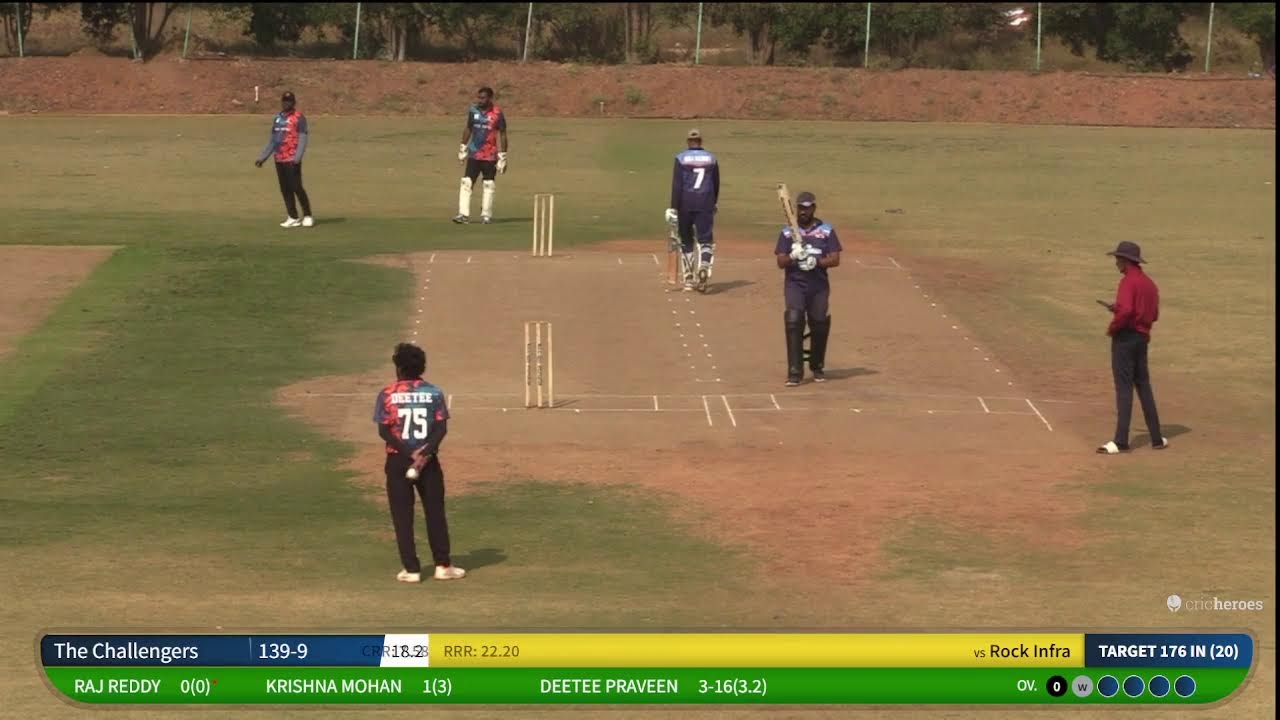 ROCK INFRA Vs THE CHALLENGERS