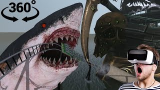 #4 Sharks roller coaster VR 360 POV