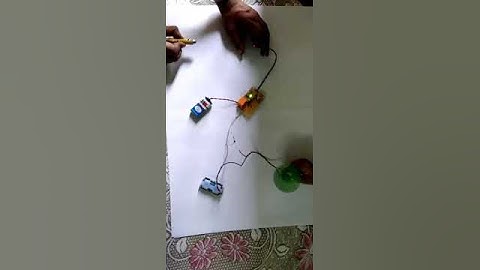 How we connect DC Motor through pke Light Switch - LDR Circuit project - Video 2