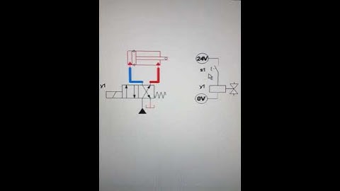 No. 1, #ElectroHydraulics, Double-acting #Cylinder, 4/2 PB #Solenoid #Valve, #Automation