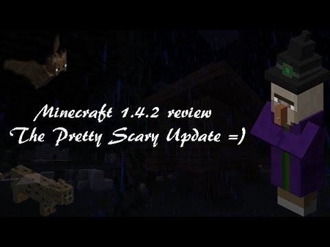 Minecraft 1 4 2 Update What S New In Minecraft 1 4 2 The Pretty Scary Update Bats And More Youtube