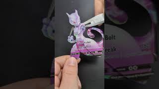 Mewtwo V 3D Pokémon Card. I used 8 cards, all the cards I use are real. #pokémon