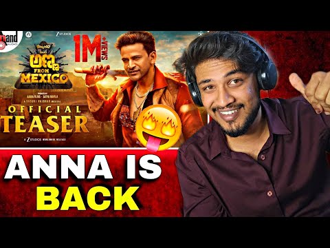 ANNA FROM MEXICO Official Teaser Reaction | Daali Dhananjaya | Reeshma | Shankar Guru Vasuki Vaibhav