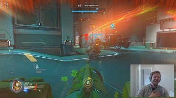 Playing Overwatch using voice commands is pretty amazing