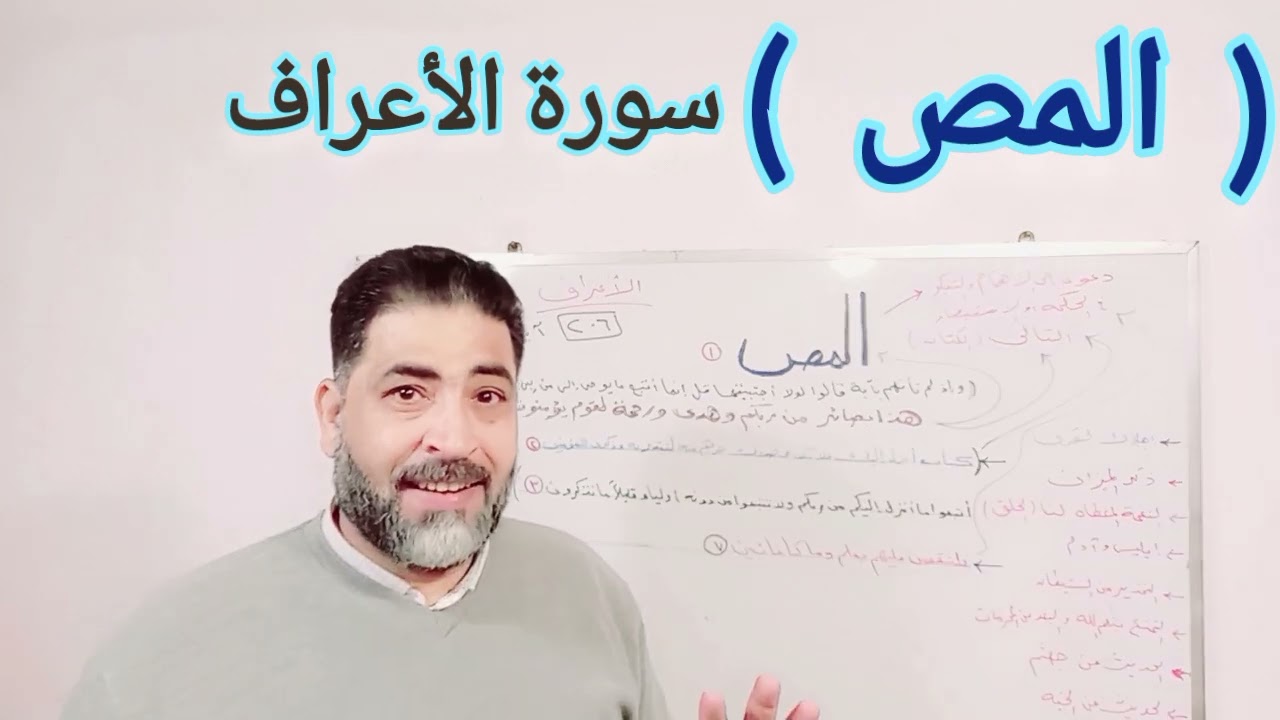 ( المص ) سورة الأعراف ... هذا بصائر للناس وهدى ورحمة لقوم يؤمنون