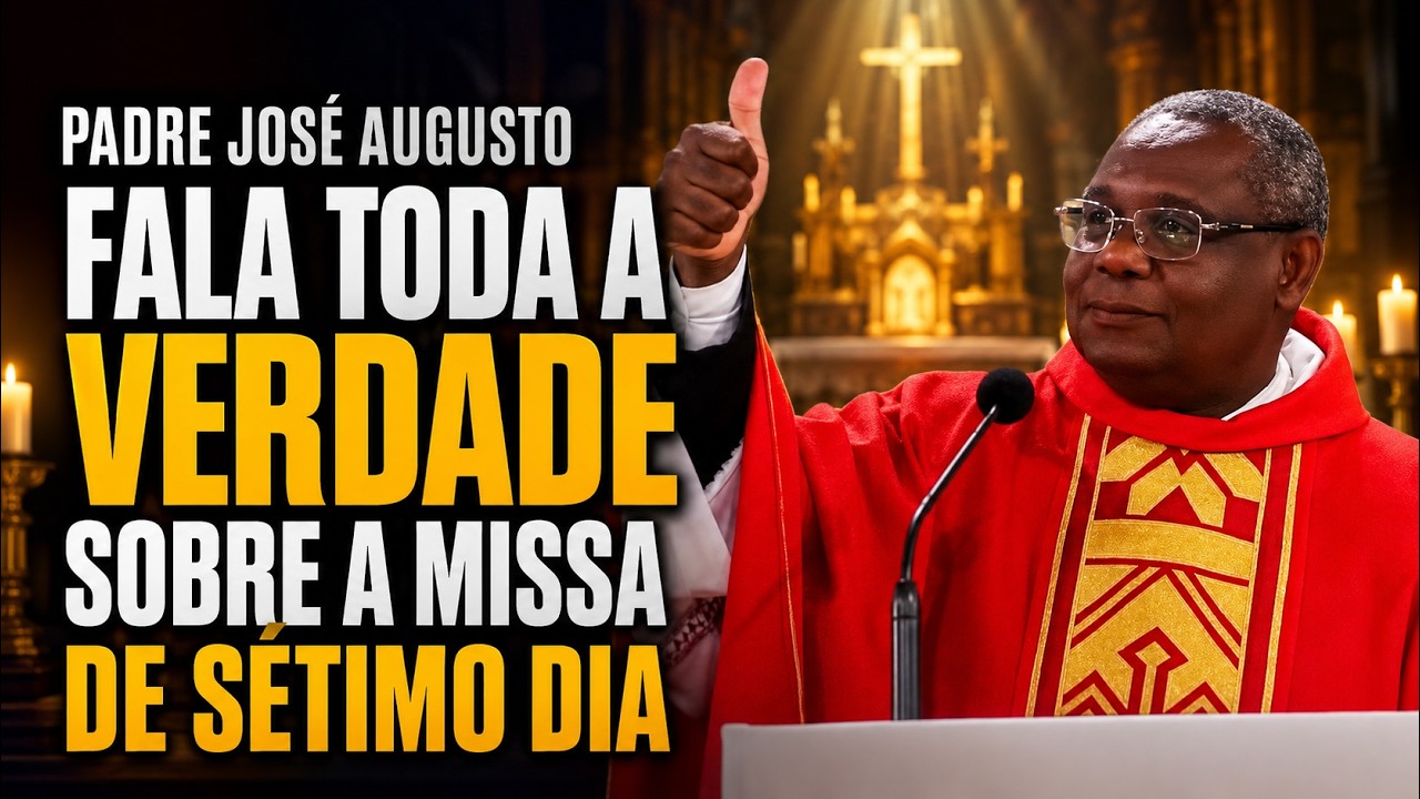 PADRE JOSÉ AUGUSTO FALA TODA A VERDADE SOBRE A MISSA DE SÉTIMO DIA