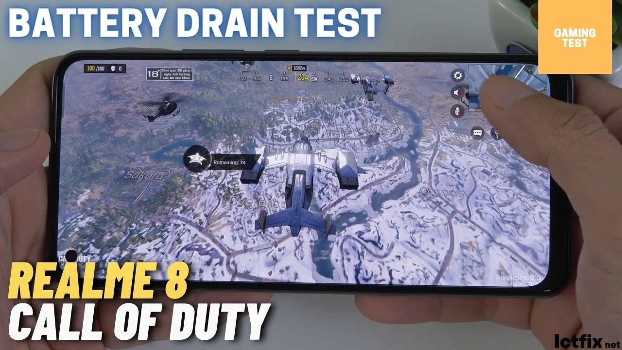 Realme 8 Call of Duty Gaming test | Helio G95, 8GB RAM