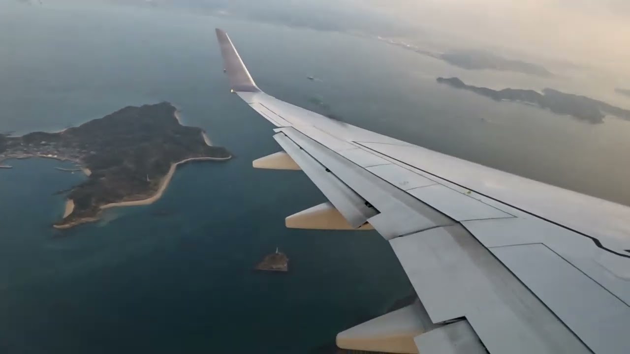 JAL437　羽田発　松山行　TOKYO HANEDA→MATUYAMA