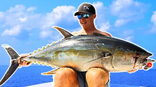 Chasing Open Water Tuna| Fads Fishing Pensacola Florida