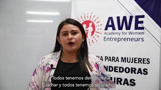 Beneficiara De Academia De Mujeres Emprendedoras Awe Yari Yanes