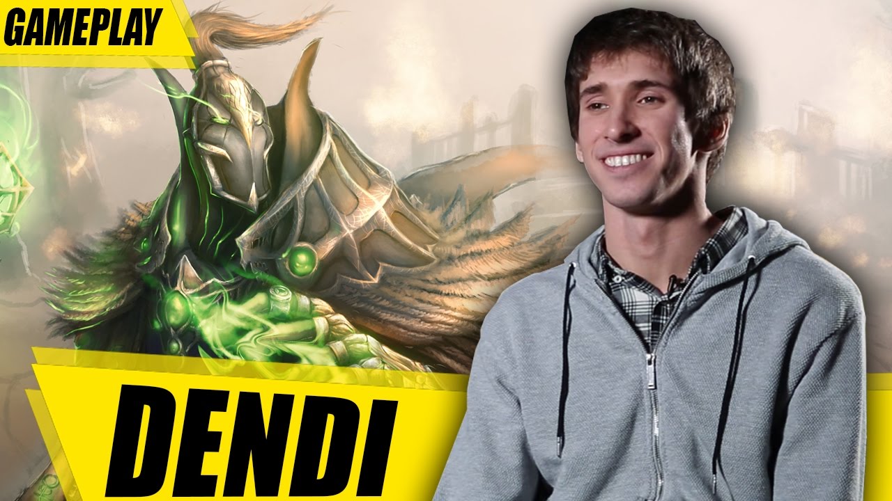 Dendi Rubick Gameplay Dota 2