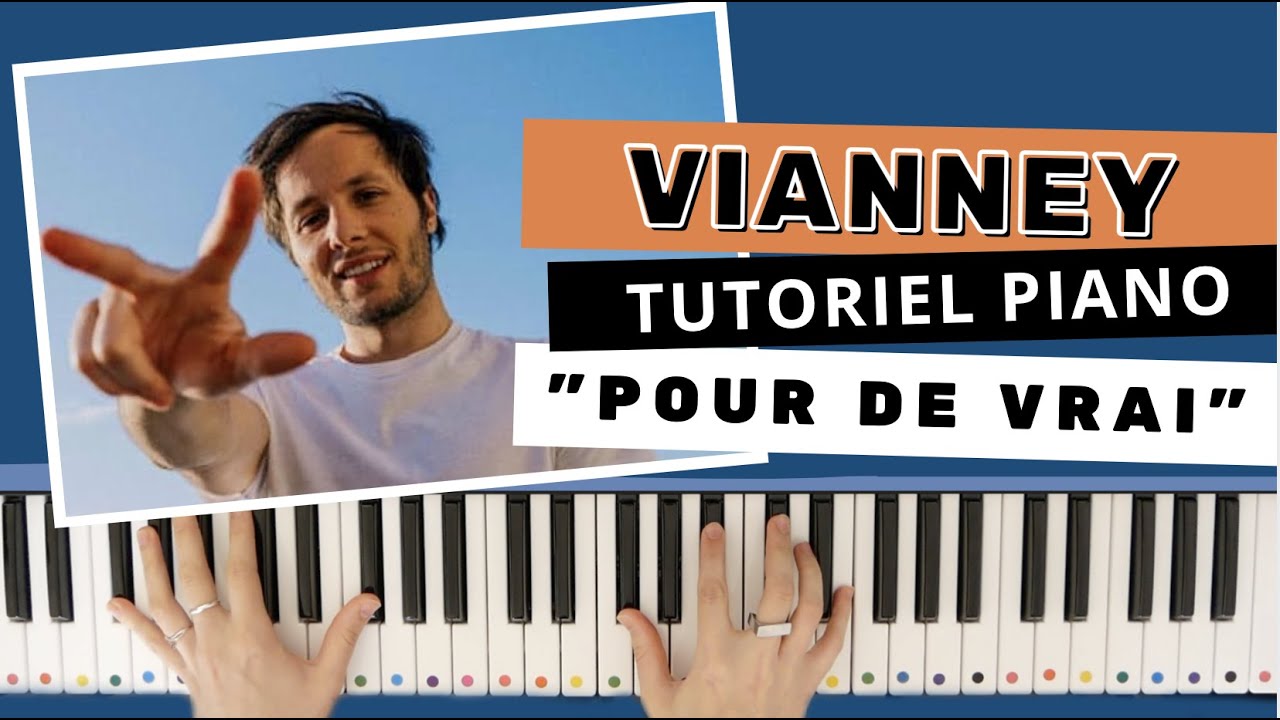 Vianney Pour de vrai Piano FACILE tuto YouTube