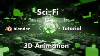 Sci-Fi Environment 3D Animation in Blender & Eevee (Blender Tutorial)
