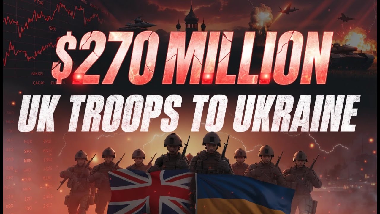 Великобритания перебросила в Украину войска на сумму 270 миллионов долларов: мировые рынки на гра...