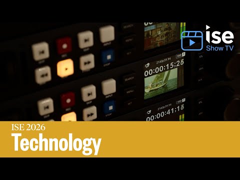 ISEShow.tv - Blackmagic 2110 range | Tech demo | ISE 2026