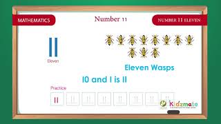 Number 11 - Kidsmate LKG Term 2 Mathematics