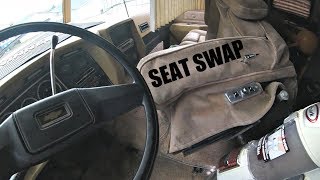 Passenger & Driver Seat Swap || RV Living