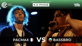 PacMax 🇫🇷 vs BassBro 🇧🇬 💯​ // ¼ FINAL // FACE OFF //#beatbox #music #battle #beat #beats #beatboxing