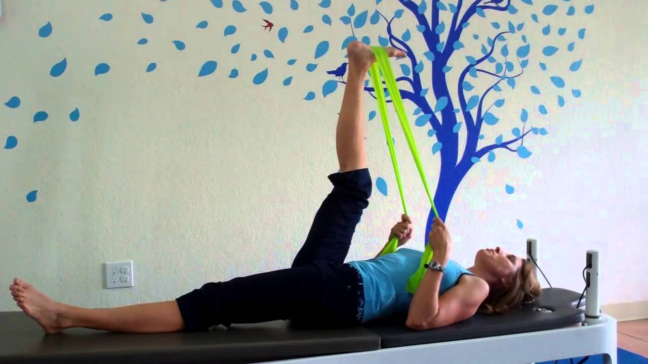 Pilates Beginner Exercise the Leg Circles YouTube
