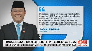 Ramai Soal Motor Listrik Berlogo BGN