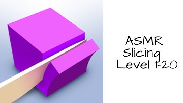 ASMR Slicing Game Level 1-20
