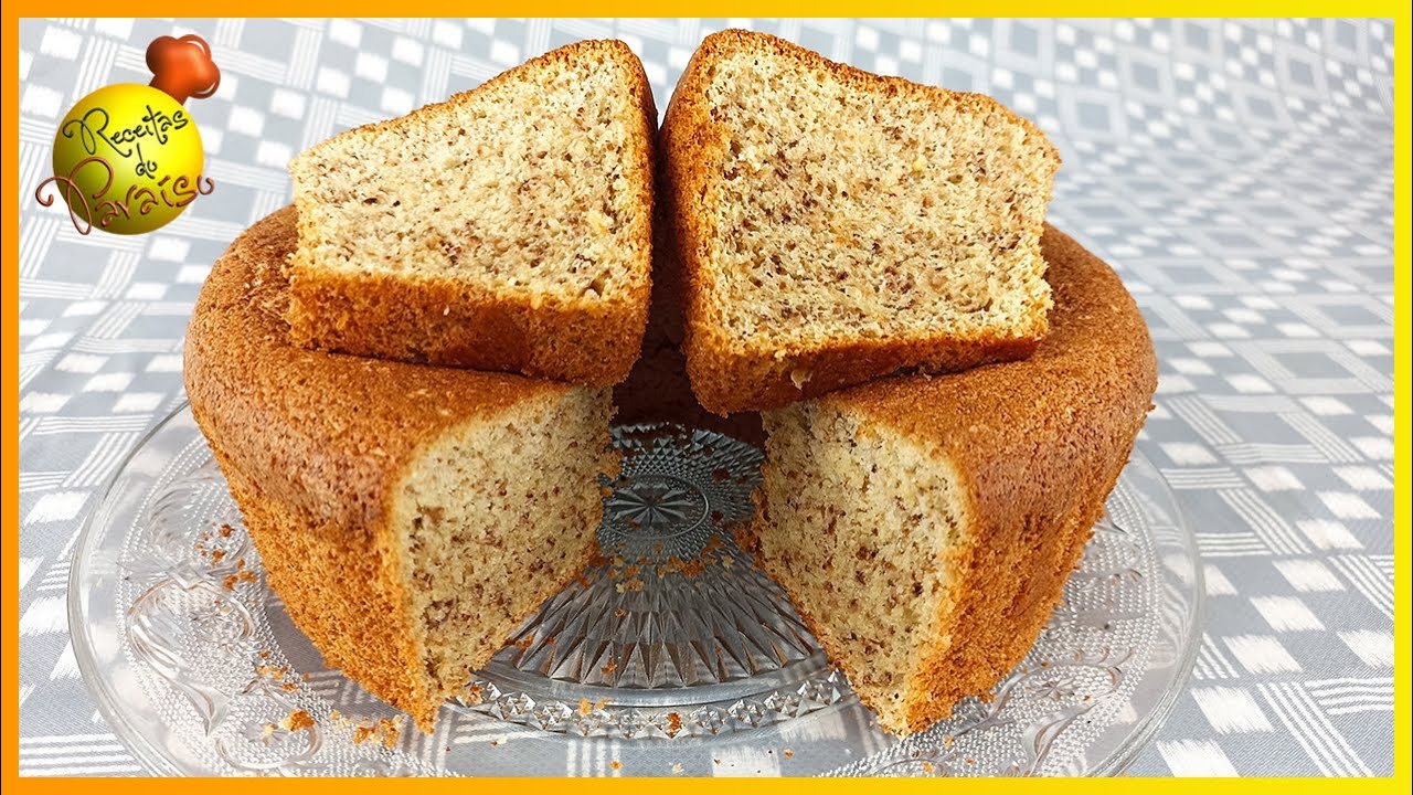 BOLO RUSSO (amêndoa e noz) | 🍎  Receitas do Paraíso