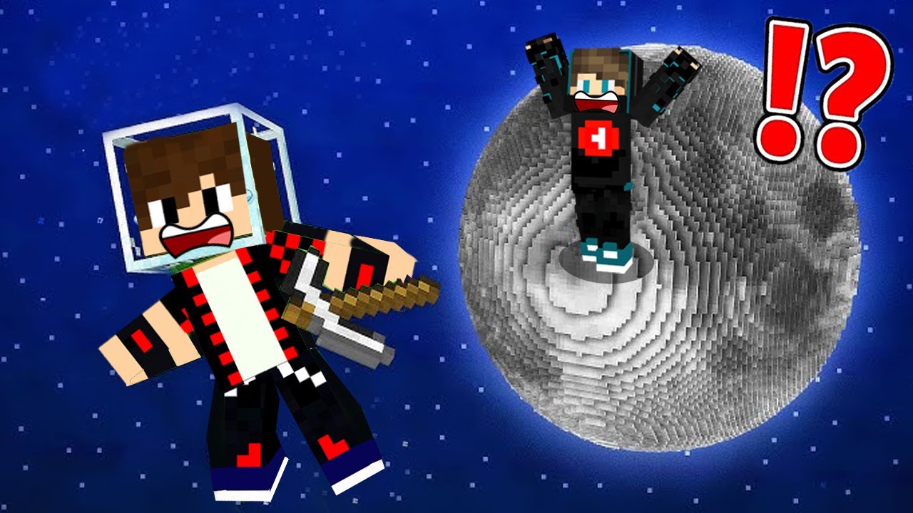 ماين كرافت : حاولت اهرب من سجن القمر !!؟🔥😱