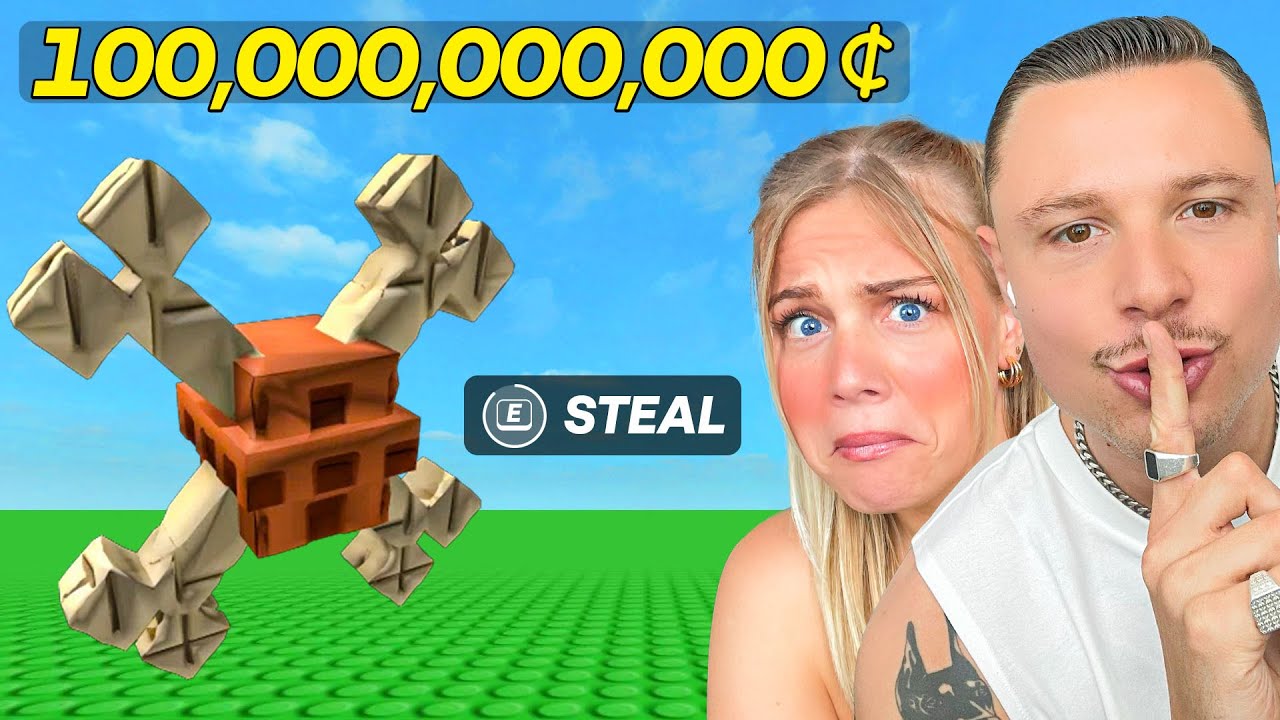 Vi stjal fra ALLE youtuberne i Grow a Garden!