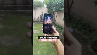iPhone 15 Pro Max Camera Zoom Test 😍 #shorts