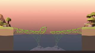 Poly Bridge 2 Level 3 - 4 "Doubling Down" 100%
