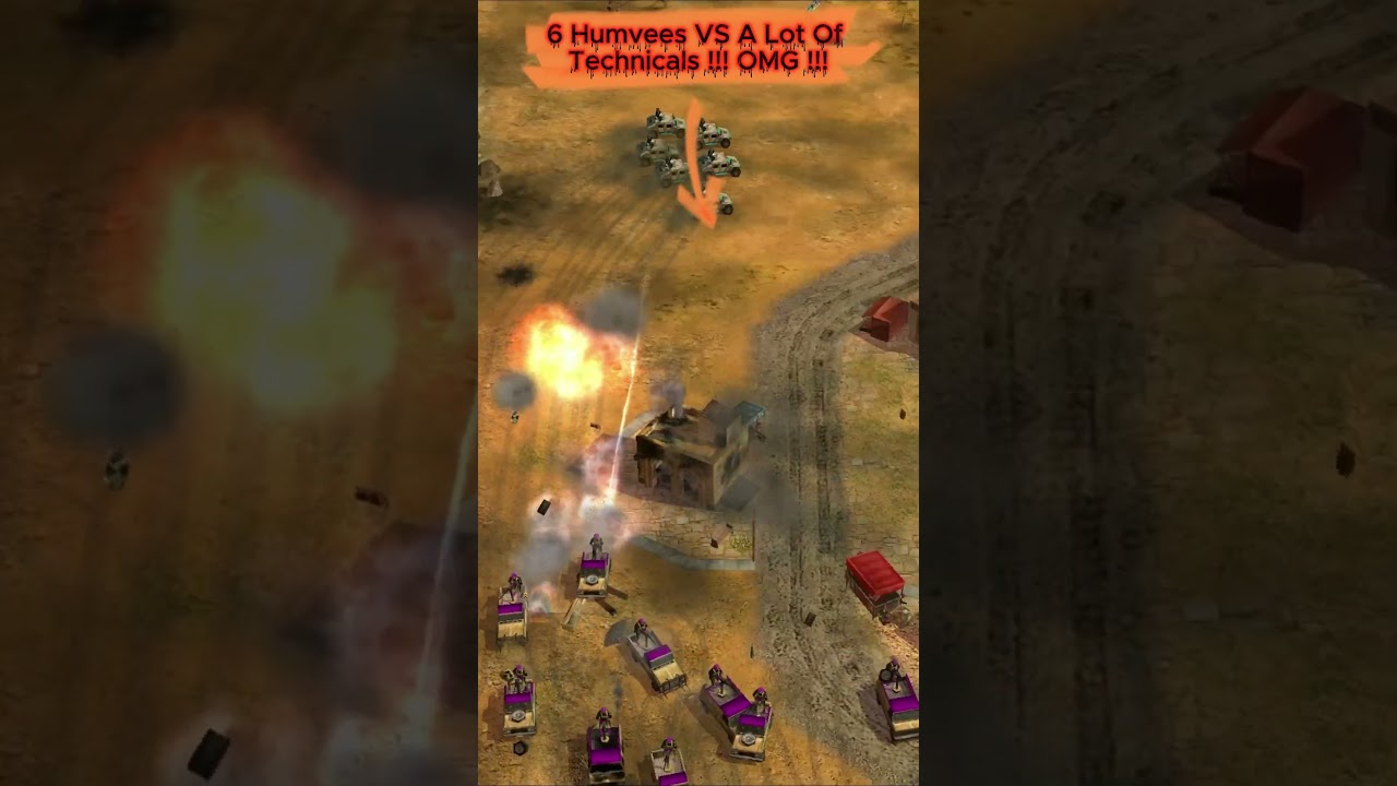 He Spam So Many Technicals !!! C&C Zero Hours 