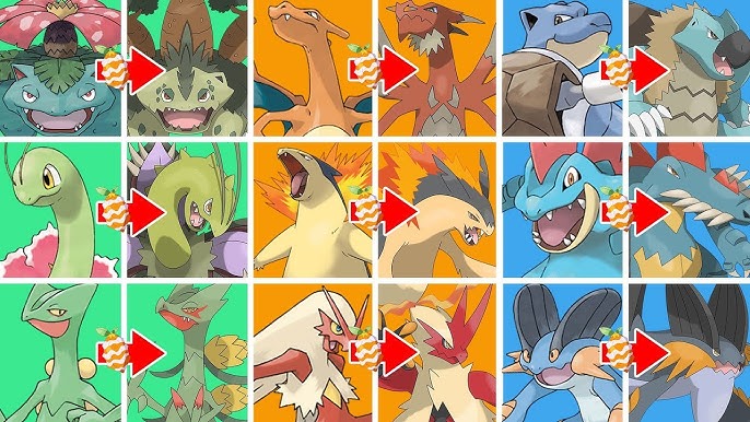 Como seriam as novas Mega Evoluções em Pokémon?