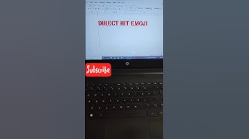 Direct hit Emoji in ms word with code #shortsvideo #shortsfeeds #shorts #shorts @diigitaltoolbox