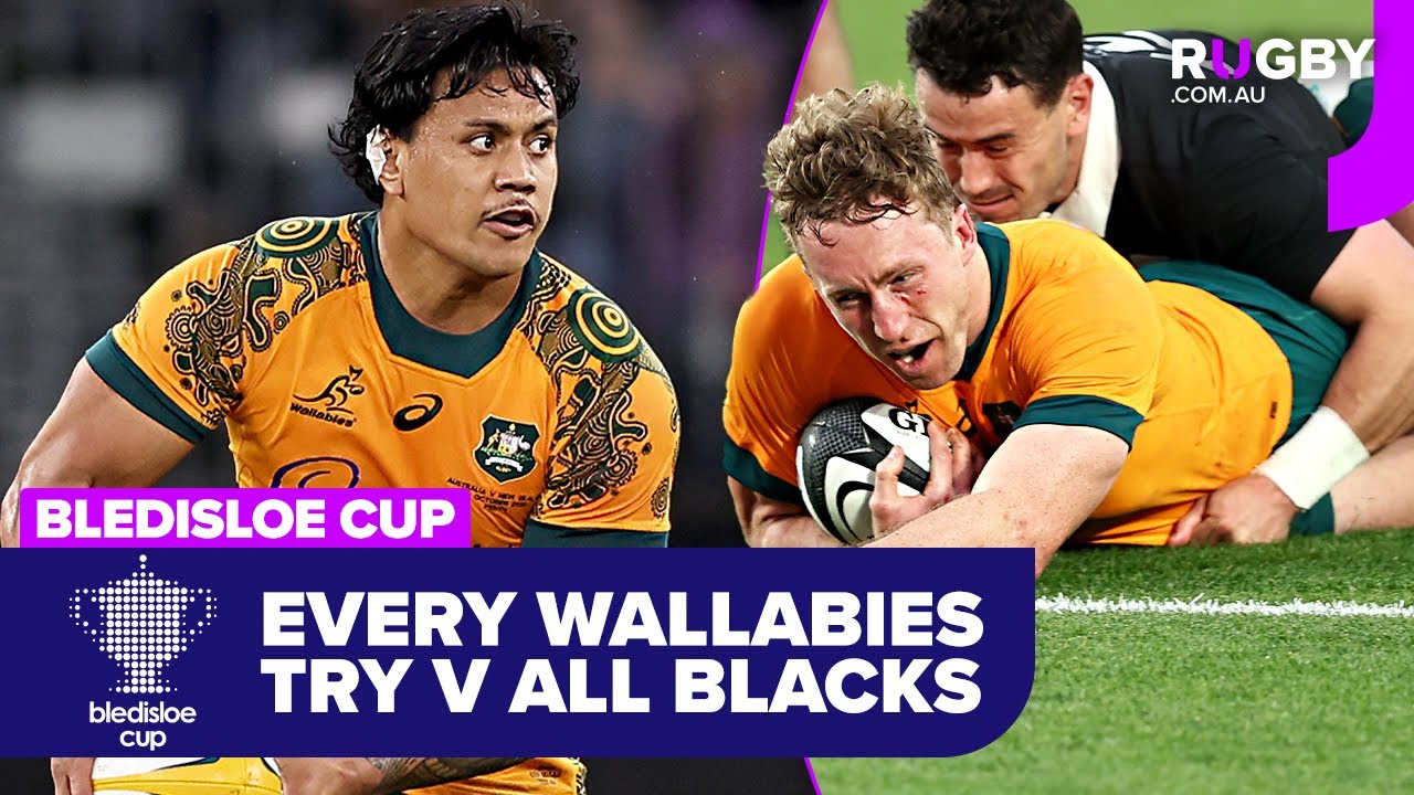 Каждый «Уоллабис» попробует против «Олл Блэкс» в 2025 году | Лучшие моменты Кубка Бледислоу