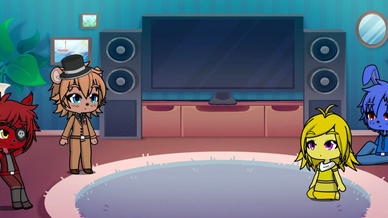 Fnaf reacts to the Joy of Creation (first video)