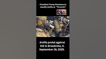 Why Did Trump Call Antifa "Terrorists"?