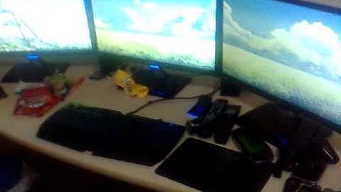 My new eyefinity setup