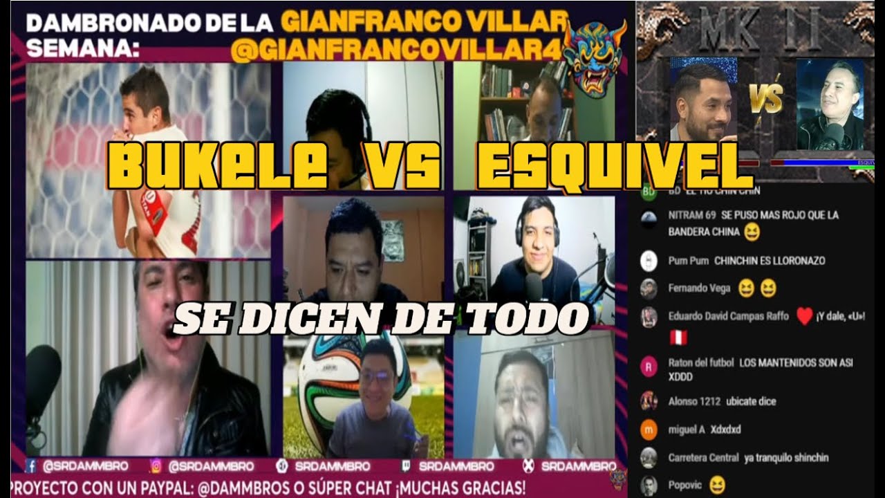 BUKELE VS ESQUIVEL EN LOS ZARES DE LA BRUTALIDAD
