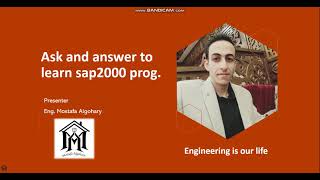 learning sap2000 program easly --- define load pattern تعلم برنامج الساب بسهوله
