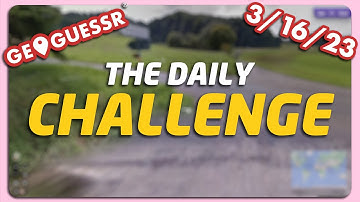 GeoGuessr Daily Challenge - 3/16/23