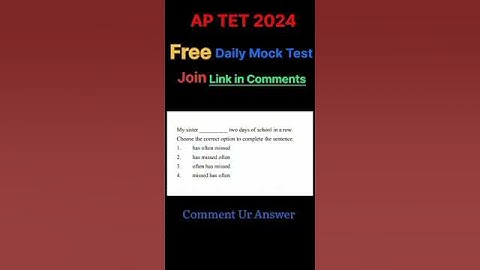 Ap TET previous years bits questions | Ap TET free Mock test 2024 | ap TET bits -125