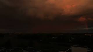 Massive Storm Over the Mississippi Gulf Coast | CCTV Storm & Distant Thunder on the Gulf | (3 Hours)